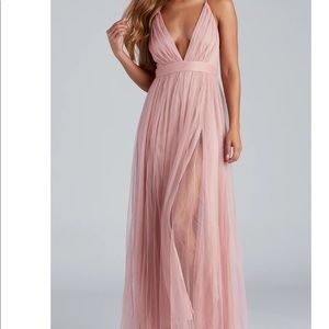 Pink Windsor Brand double slit dress